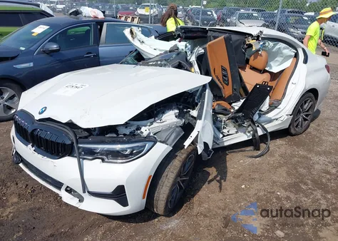 2022 BMW 330I из США, поврежденный, VIN WBA5R1C06NFL77219